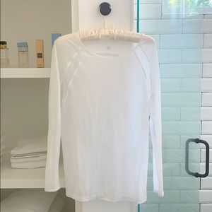 Lululemon white long sleeve shirt